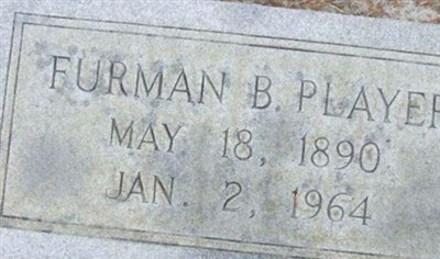 Furman B. Player on Sysoon