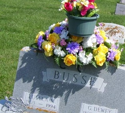 G Dewey Busse on Sysoon