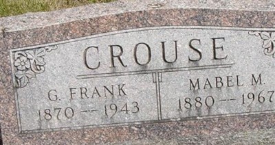 G. Frank Crouse on Sysoon