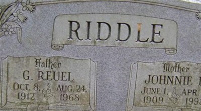 G Reuel Riddle on Sysoon
