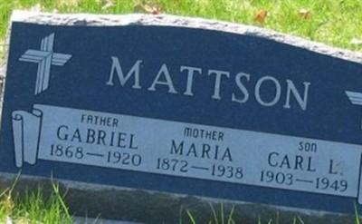 Gabriel Mattson on Sysoon