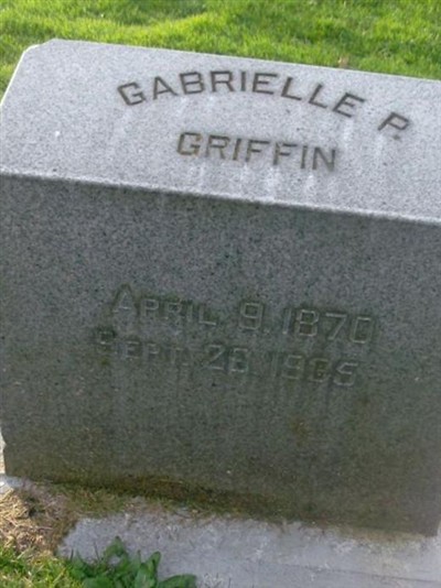 Gabrielle P Griffin on Sysoon