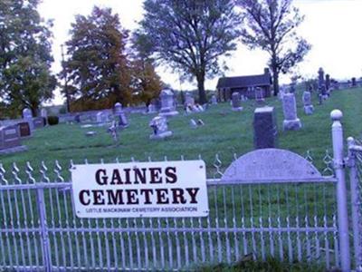 Gaines Cemetery on Sysoon