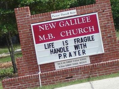 New Galilee Missionary Baptist Church Cemetery on Sysoon