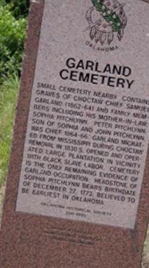 Garland Family Cemetery on Sysoon