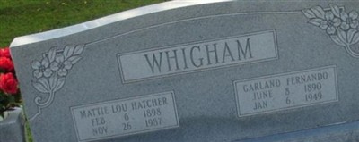 Garland Fernando Whigham on Sysoon