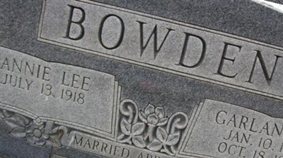 Garland W. Bowden on Sysoon