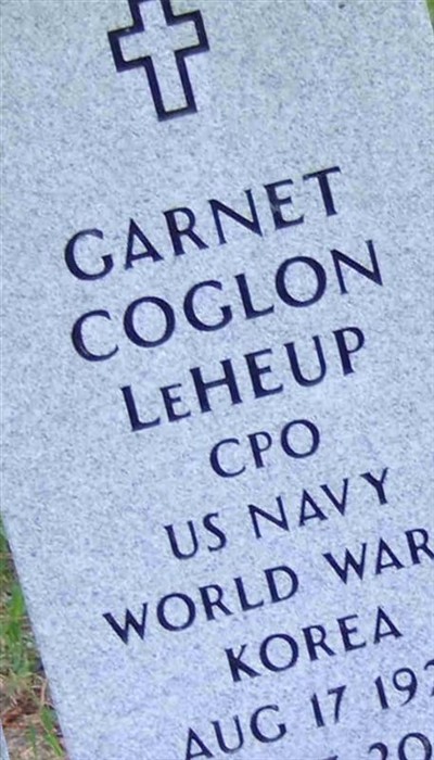 Garnet Coglon LeHeup on Sysoon