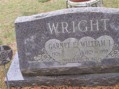 Garnet E Wright on Sysoon