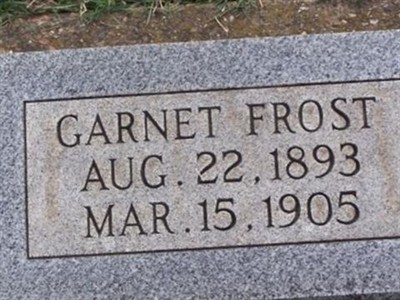 Garnet Frost on Sysoon