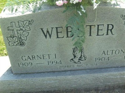 Garnet I. Webster on Sysoon