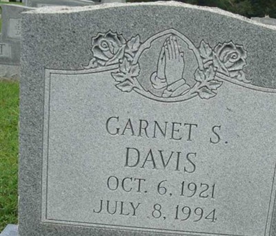 Garnet S Davis on Sysoon