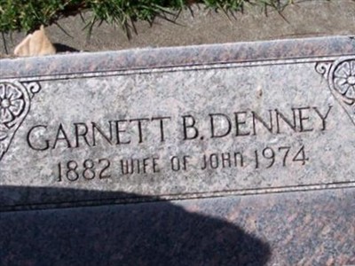 Garnett Barbara Beal Denney on Sysoon