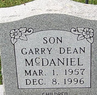 Garry Dean McDaniel on Sysoon