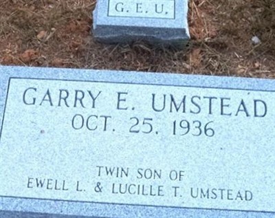 Garry E. Umstead on Sysoon