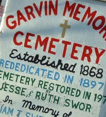 Garvin Memorial Cemetery on Sysoon