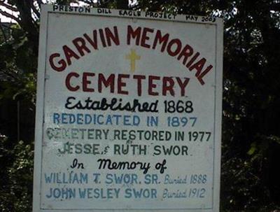 Garvin Memorial Cemetery on Sysoon