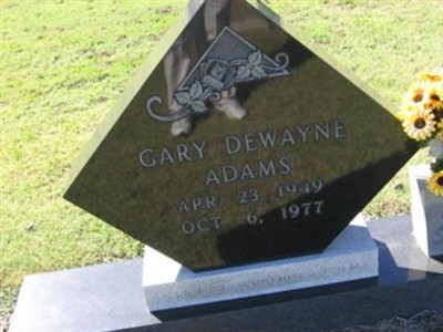 Gary Dewayne Adams on Sysoon
