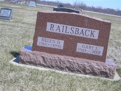 Gary L "Bud" Railsback on Sysoon