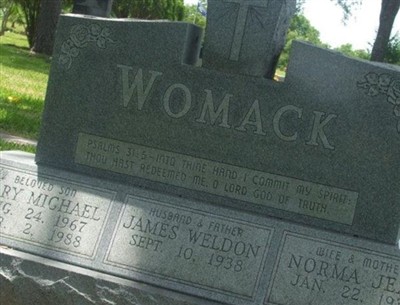 Gary Michael Womack on Sysoon