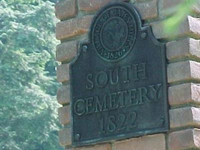 Gates Mills South Cemetery on Sysoon