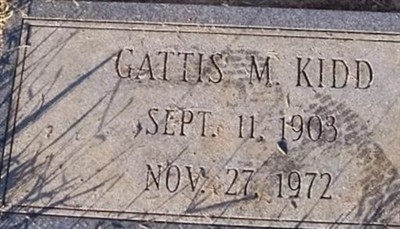 Gattis M. Kidd on Sysoon