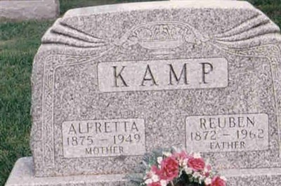 Gemima Alfretta "Alf" Moore Kamp on Sysoon