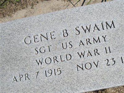 Gene B Swaim on Sysoon
