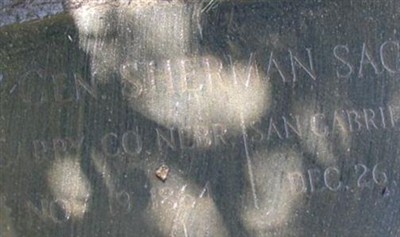 General Sherman Sage on Sysoon
