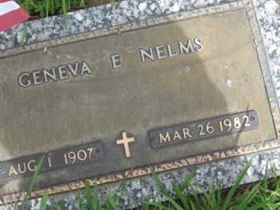 Geneva E Nelms on Sysoon
