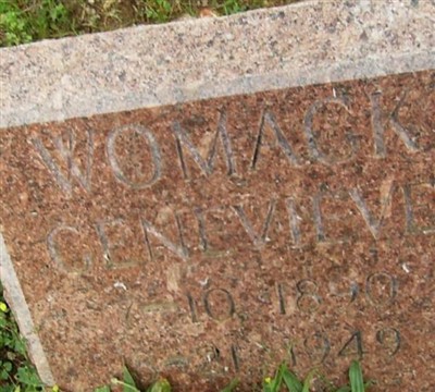 Genevieve Womack on Sysoon
