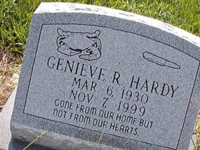 Genieve R Hardy on Sysoon