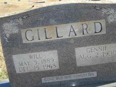 Gennie Gillard on Sysoon