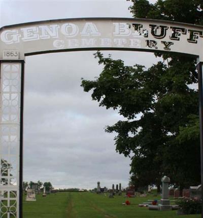 Genoa Bluffs Cemetery on Sysoon