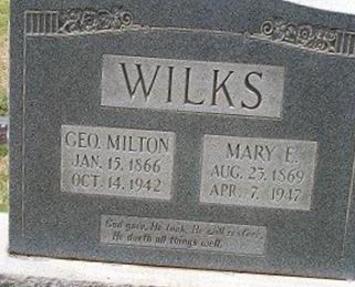 Geo Milton Wilks on Sysoon