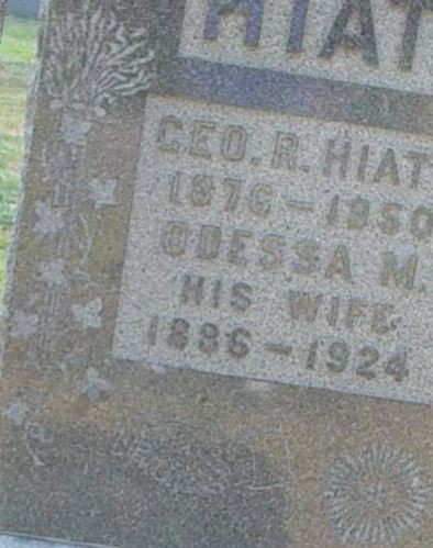 Geo. R. Hiatt on Sysoon
