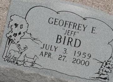 Geoffrey E. "Jeff" Bird on Sysoon