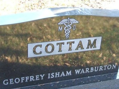 Dr Geoffrey Isham Warburton Cottam on Sysoon