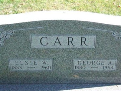 George A. Carr on Sysoon