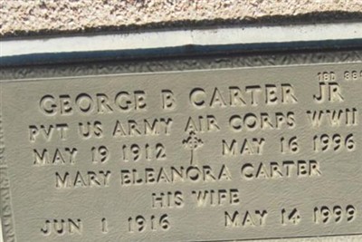 George B Carter, Jr on Sysoon