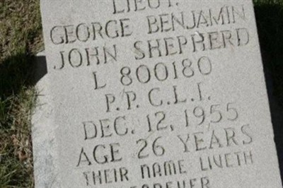 George Benjamin John Shepherd on Sysoon