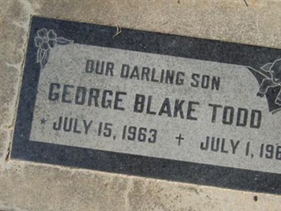 George Blake Todd on Sysoon