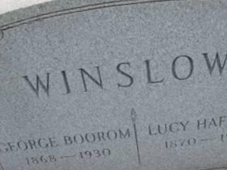 George Boorom Winslow on Sysoon