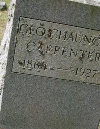 George Chauncey Carpenter on Sysoon
