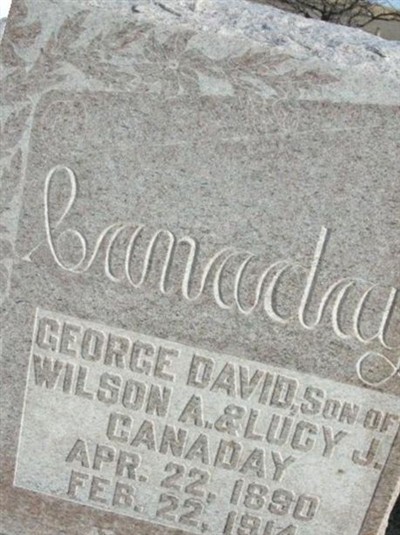 George David Canaday on Sysoon