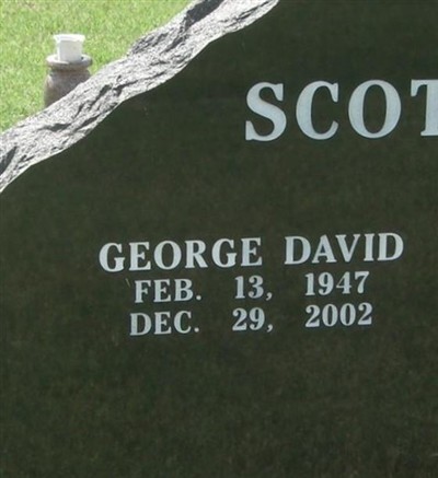 George David Scott on Sysoon