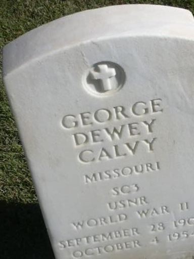 George Dewey Calvy on Sysoon