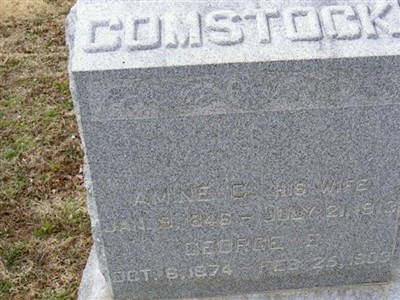 George E. Comstock on Sysoon