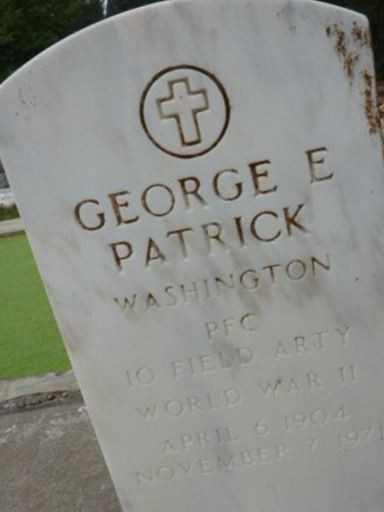 George E Patrick on Sysoon
