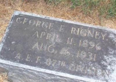 George E. Rigney, Jr on Sysoon